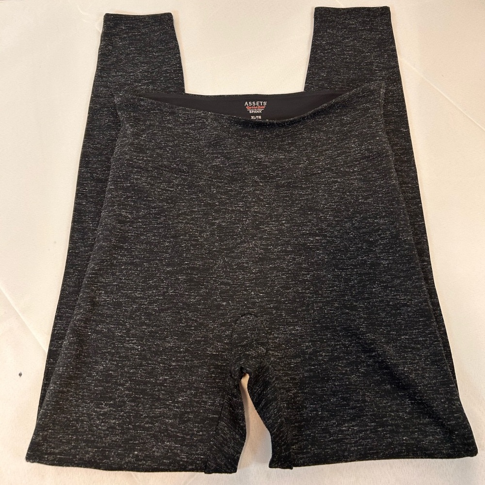 SPANX Assets Red Hot Label Gray Space Dye Leggings Women’s Size XL - Picture 3 of 9